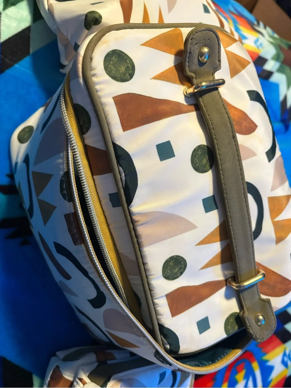 Travel Dopp Kit Toiletry Bag x3- Multicolor Pattern